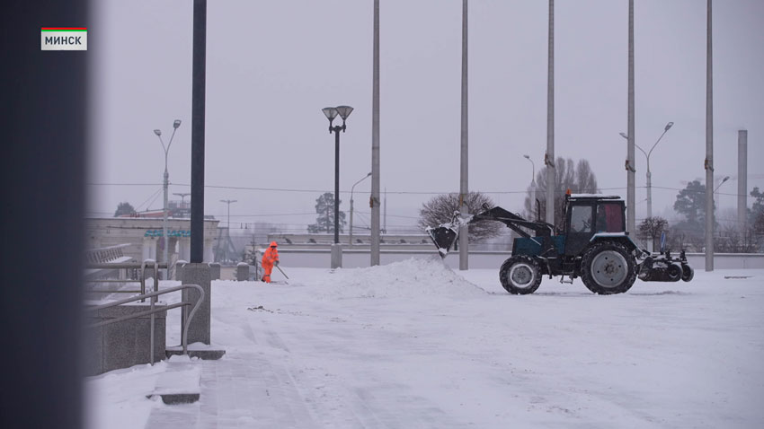 Уборка снега