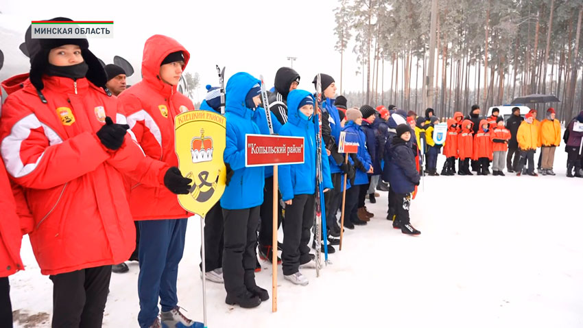 «Снежный снайпер» – юные биатлонисты Минской области соревнуются в Борисове