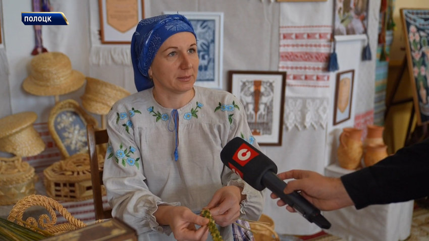 Юлия Орехова, мастер народных художественных ремесел Глубокского дома ремесел