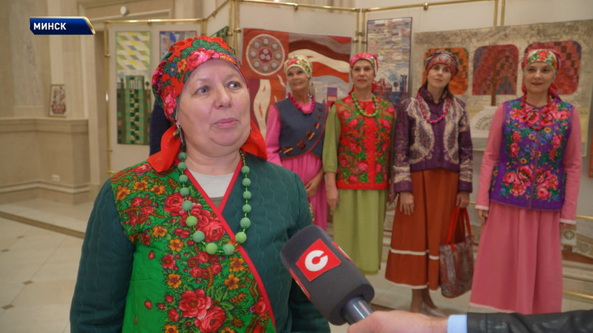 Текстильная выставка «Мамины руки» открылась в Минске
