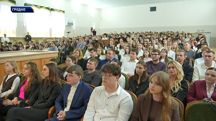 Вольфович встретился со студентами Гродненского государственного аграрного университета