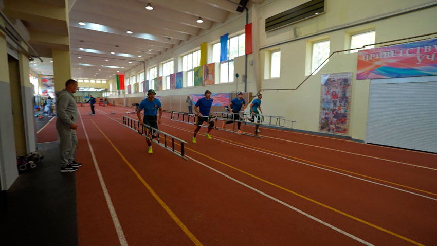 В Гомеле состоялось торжественно открыли чемпионат Беларуси по пожарно-спасательному спорту