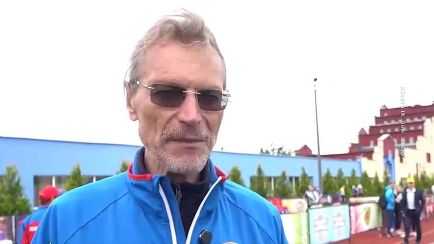 Антонин Минарски, председатель Чешского Союза пожарного спорта