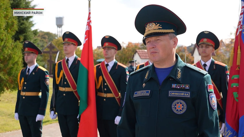 Вадим Синявский, министр по чрезвычайным ситуациям Беларуси