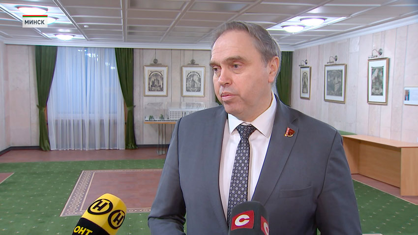 Владимир Караник, председатель Президиума Национальной академии наук Беларуси