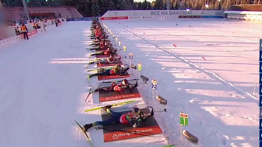 Белорусские биатлонистки не смогли завоевать награды укороченного масс-старта в рамках Кубка Содружества