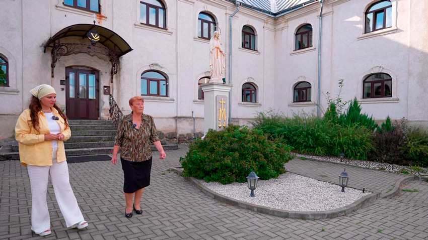 Святыня сохранилась почти в первозданном виде! История «белого» костела святого Михаила Архангела в Ивенце