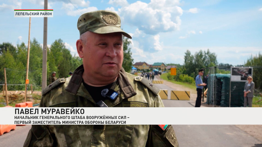 Павел Муравейко, начальник Генерального штаба Вооруженных Сил – первый заместитель министра обороны Беларуси