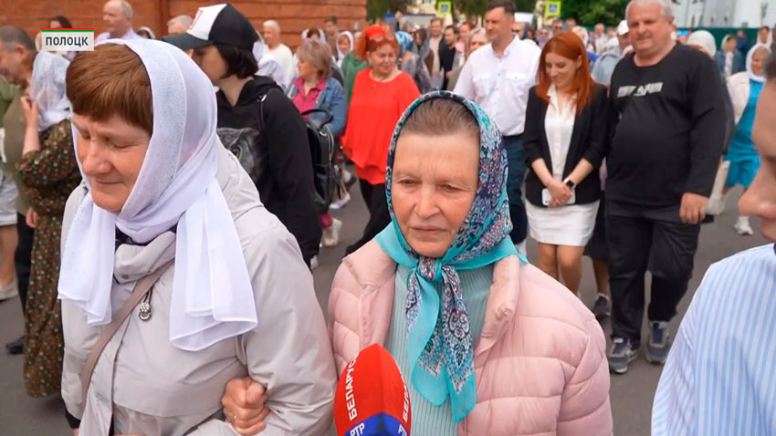 Евфросинья Полоцкая – это заступница наша. Ее почитают, ей молятся во всех наших бедах, во всех наших неурядицах, поэтому мы почитаем ее.