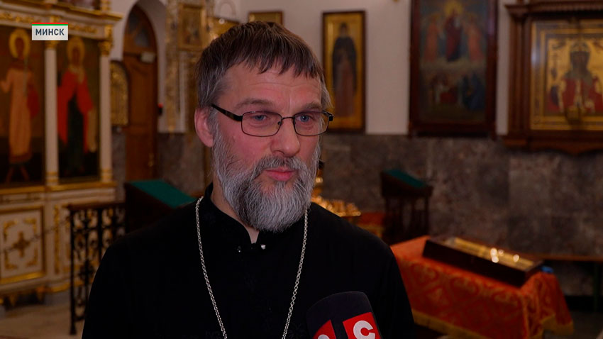 Иерей Дмитрий Грибовский, священник Минский Свято-Духов кафедральный собор