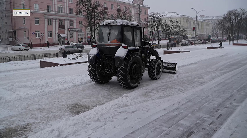 Уборка снега