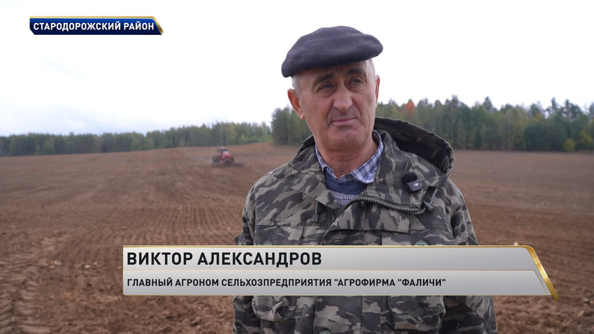 Виктор Александров, главный агроном сельхозпредприятия «Агрофирма «Фаличи»