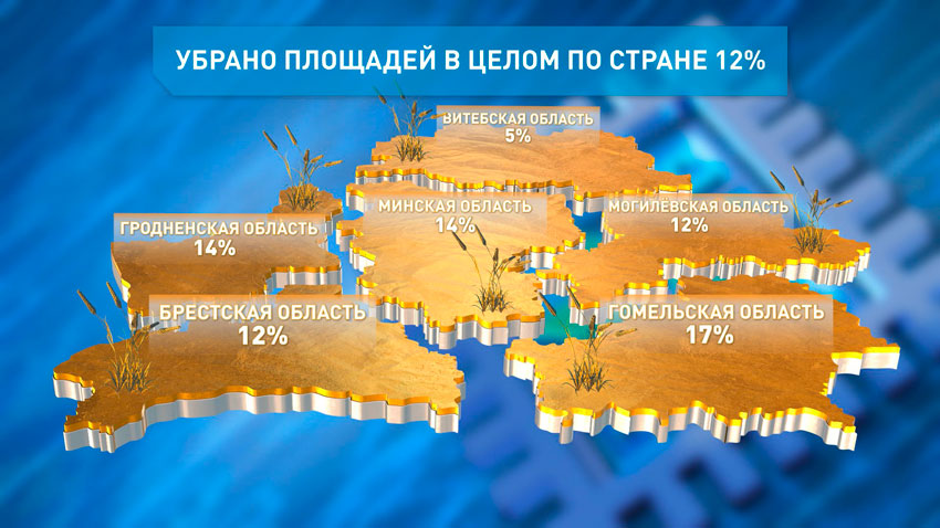 Белорусские аграрии достигли первого миллионного рубежа по суммарному намолоту