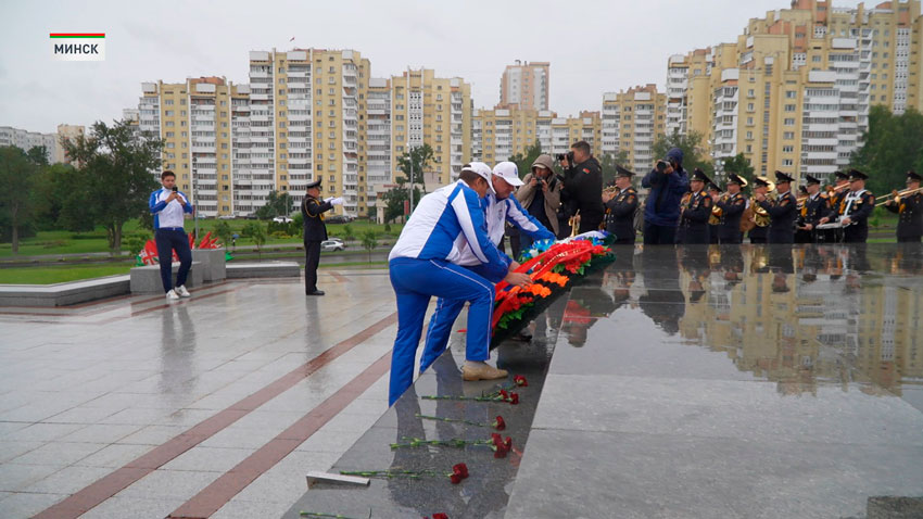 Международный автовелопробег, посвященный 80-летию Великой Победы, прибыл 20 июня в Минск.