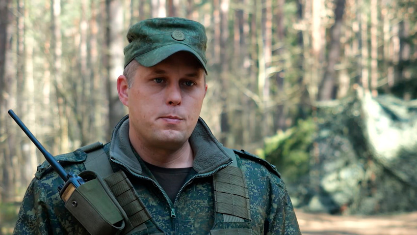 Сергей Хрол, командир батальона мобильных узлов связи 86-й бригады связи