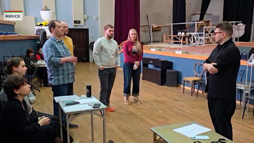 В Большом театре Беларуси прошла первая сценическая репетиция оперы Джузеппе Верди «Набукко»