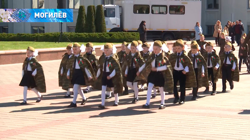 В Могилёве проходят торжественные мероприятия в честь Великой Победы