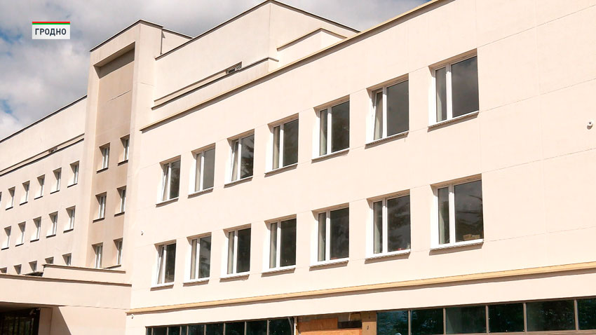 В Гродно завершается строительство уникального корпуса кардиологического центра