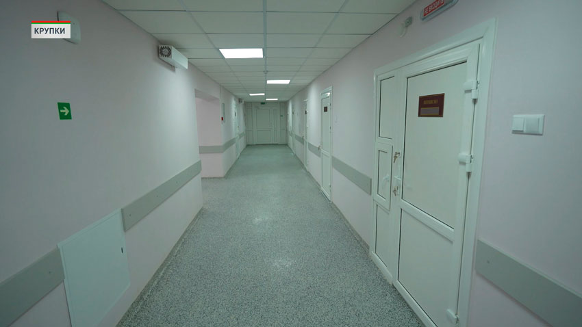 В Крупской ЦРБ после ремонта открыли инфекционное отделение