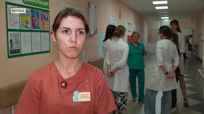 Екатериана Сафронова, врач-хирург Витебской городской центральной поликлиники