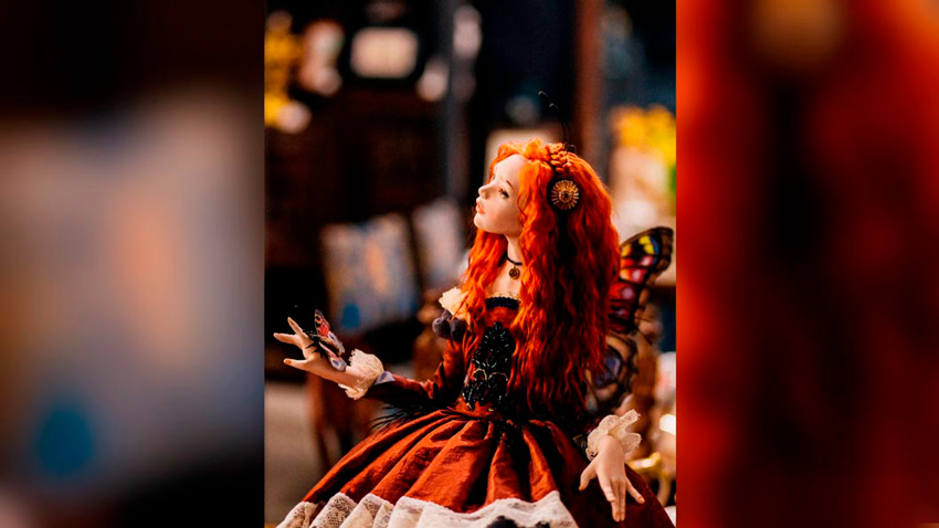 В Минске открылась выставка авторских кукол Ирины Сазанович