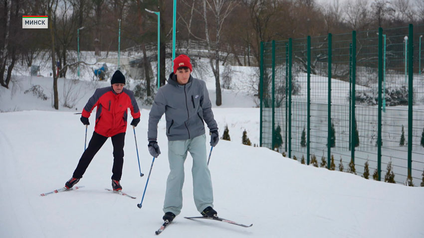 В минском лесопарке «Медвежино» построят три лыжероллерные трассы