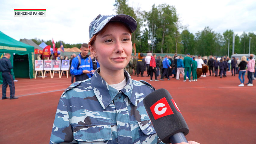 Дарья Стасевич, командир военно-патриотического клуба «Беркут»