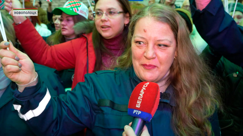 Замечательное предприятие. Я очень рада, что я здесь работаю. И у меня родители здесь работали. Получается, я второе поколение.