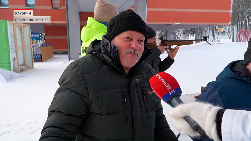 Ожидания большие, чтобы наши выиграли. Я болею за Сола, честно говоря. И хочу, чтобы она выиграла. Просто она бежит быстро. Со стрельбой трошки плоховато, но думаем, что наладится.