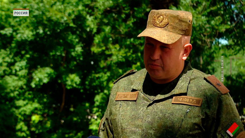 Руслан Чехов, начальник ракетных войск и артиллерии Вооруженных Сил Беларуси