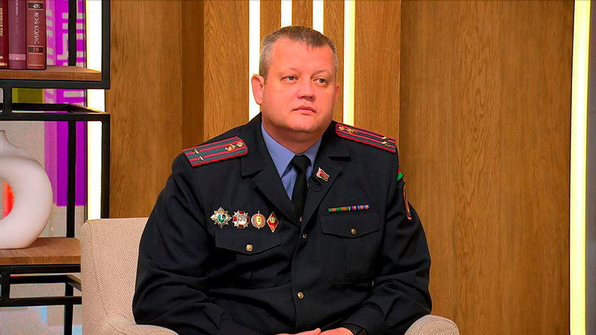 Андрей Арловский, заместитель начальника управления уголовного розыска ГУВД Мингорисполкома