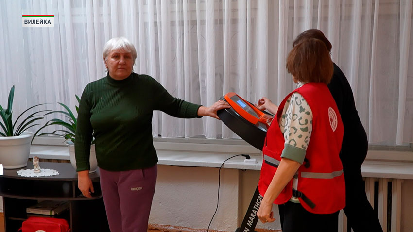 «Пункт здоровья» от Белорусского Красного Креста открылся в Вилейке