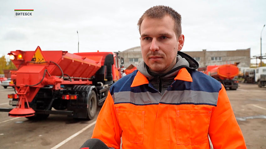 Захар Романенко, водитель автомобиля ГП «Гордормост»