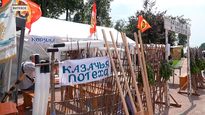 Большая презентация уникальной культуры Кубанского казачества.