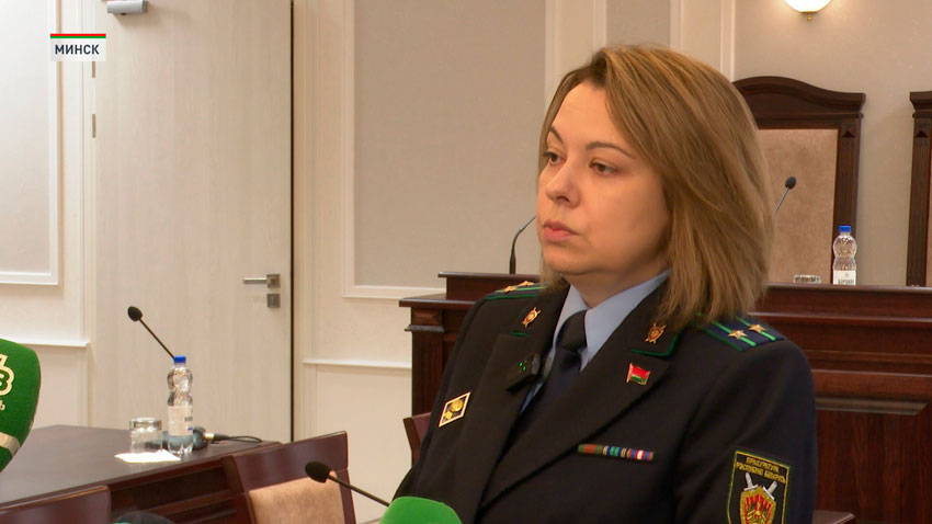 Наталья Соколова, старший прокурор управления государственного обвинения апелляционного производства Генеральной прокуратуры Беларуси
