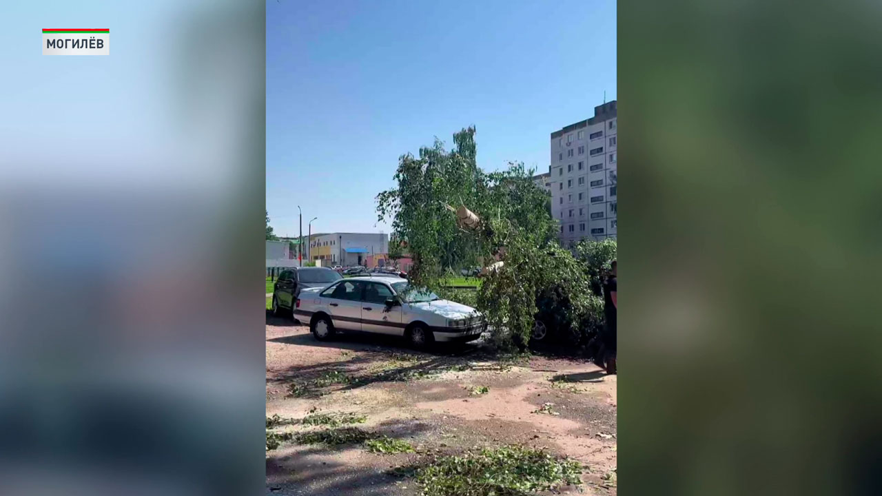 В Могилёве создан штаб по ликвидации непогоды