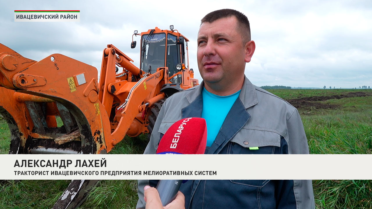 В Беларуси реализуют масштабный план мелиорации – 400 тыс. га земли получат новую жизнь