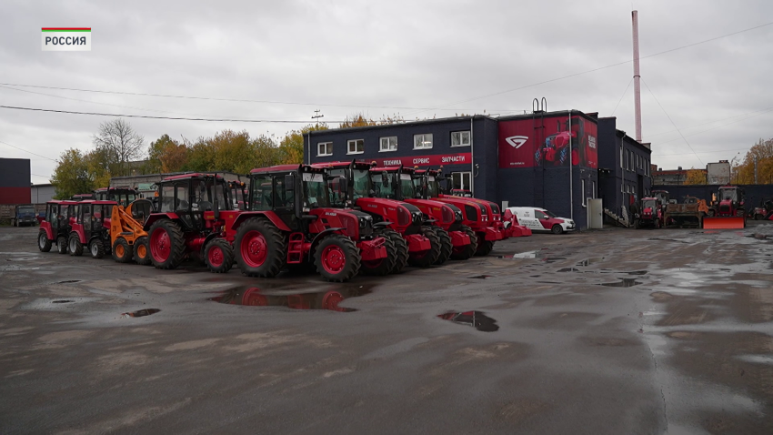МТЗ в 2025 году поставил в Санкт-Петербург и Ленинградскую область уже свыше 200 единиц техники