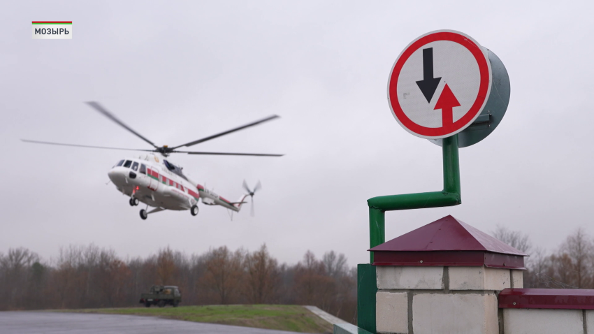 Глава государства посетил Мозырь