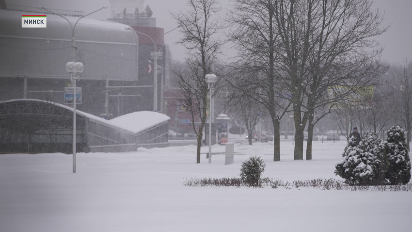 «Хавьер» и «Улли»? Какой циклон принёс больше снега в Беларусь