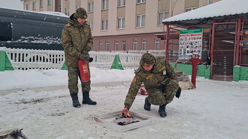 В органах пограничной службы начался новый учебный год