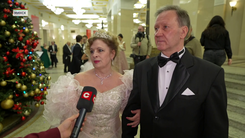 Бал на старый Новый год прошёл в Большом театре Беларуси