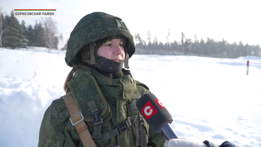 Военно-патриотический турнир «Вызов» проходит на полигоне под Борисовом