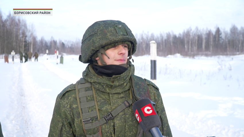 Военно-патриотический турнир «Вызов» проходит на полигоне под Борисовом