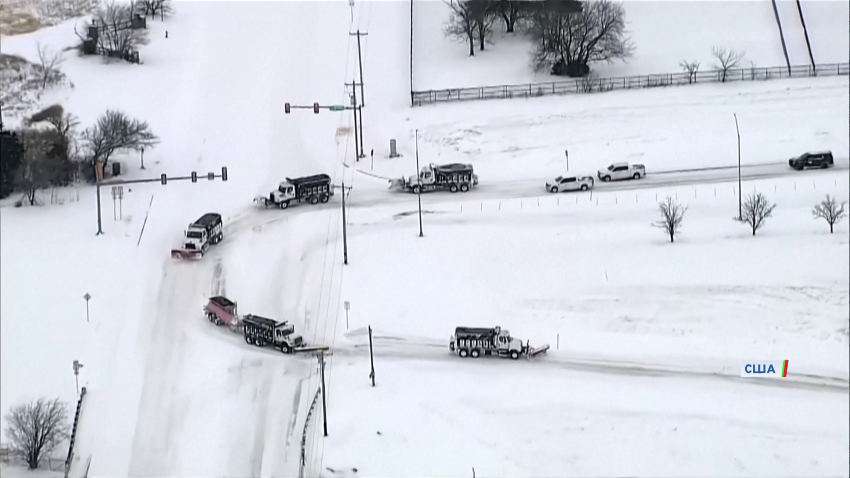 Снежная буря в США затронула более 200 млн человек