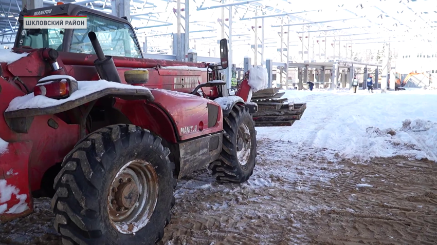 Руководитель области также доложил о строительстве и реконструкции важных объектов в Шклове