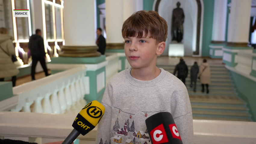 В Минском суворовском училище прошёл день открытых дверей