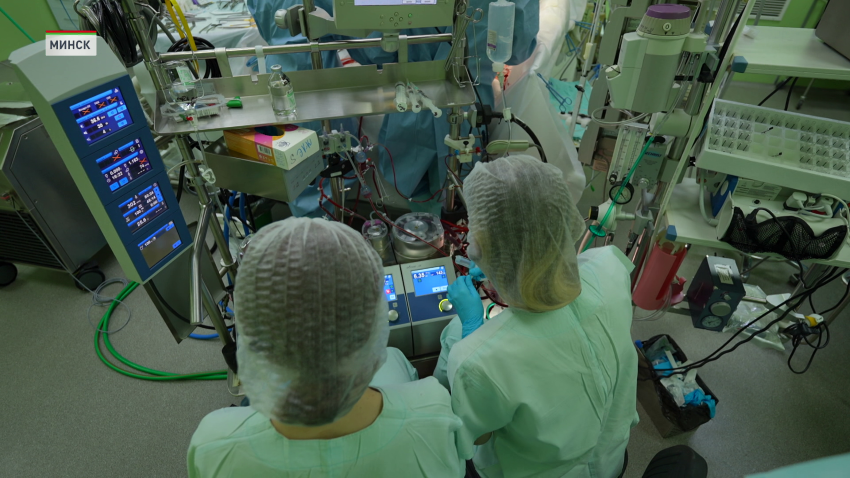 В Минске кардиохирурги провели уникальную операцию новорождённому ребёнку