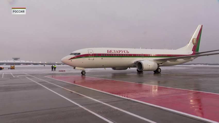 Лукашенко прибыл в Москву с рабочим визитом