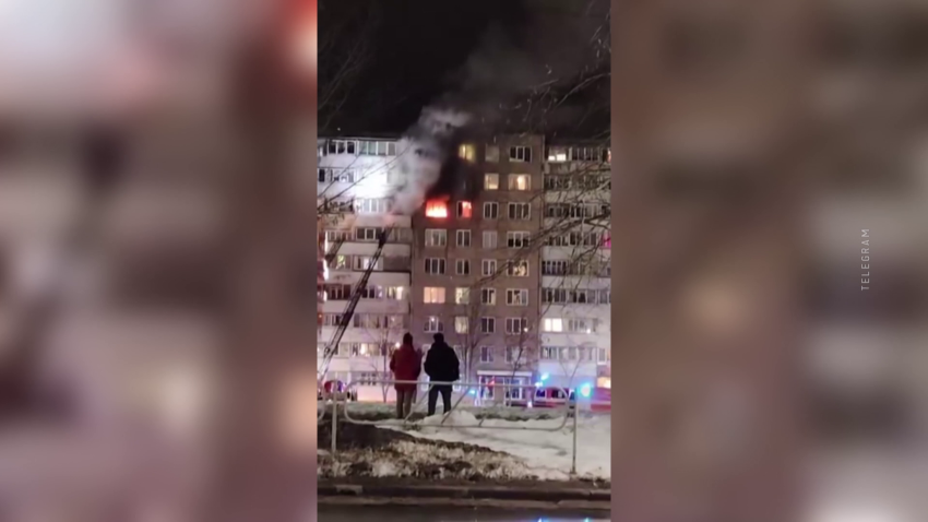 На пожаре в Молодечно погибли три человека